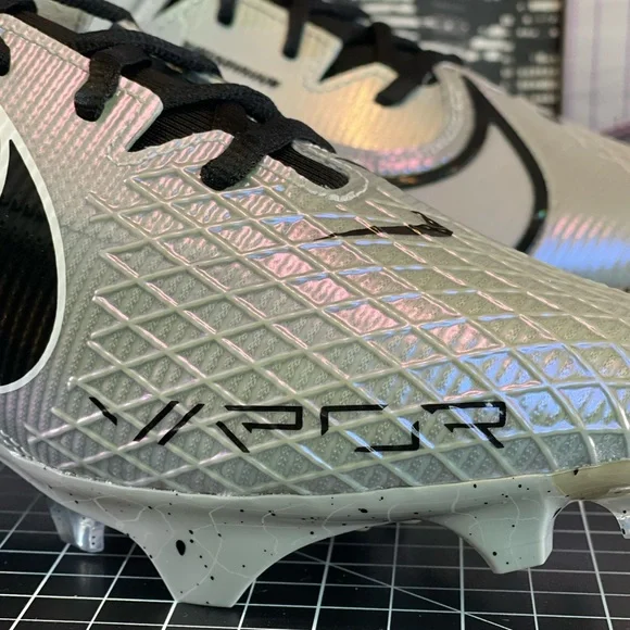 🏈NIKE VAPOR EDGE ELITE 360 2 GREY FOOTBALL CLEATS DA5457-002🏈 - Picture 8 of 11